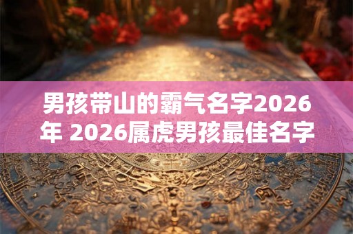 男孩带山的霸气名字2026年 2026属虎男孩最佳名字单字 男孩带山的霸气名字2026年 2026属虎男孩最佳名字单字