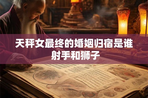 天秤女最终的婚姻归宿是谁 射手和狮子
