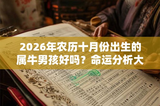 2026年农历十月份出生的属牛男孩好吗？命运分析大全