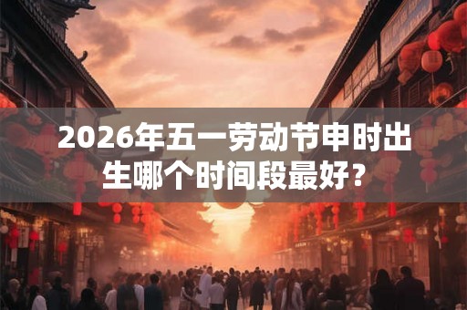 2026年五一劳动节申时出生哪个时间段最好？