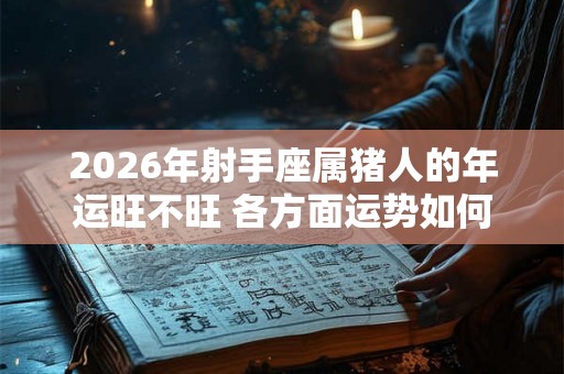 2026年射手座属猪人的年运旺不旺 各方面运势如何