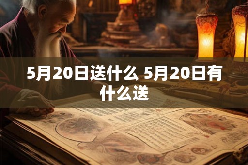 5月20日送什么 5月20日有什么送