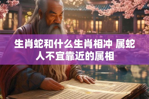 生肖蛇和什么生肖相冲 属蛇人不宜靠近的属相