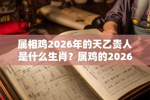属相鸡2026年的天乙贵人是什么生肖？属鸡的2026年的贵人是什么生肖？