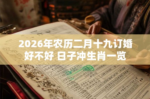 2026年农历二月十九订婚好不好 日子冲生肖一览