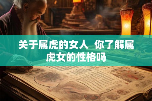 关于属虎的女人  你了解属虎女的性格吗