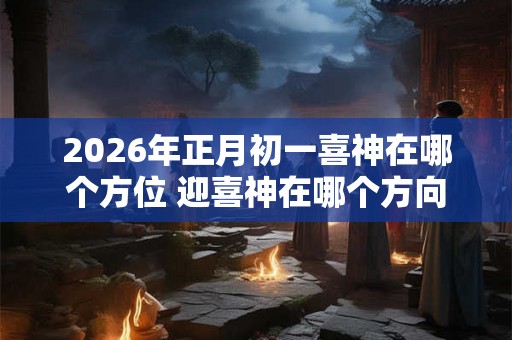 2026年正月初一喜神在哪个方位 迎喜神在哪个方向