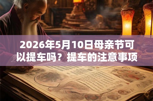 2026年5月10日母亲节可以提车吗?提车的注意事项? 2026年5月10日母亲节可以提车吗?提车的注意事项?