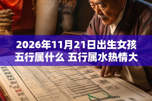 2026年11月21日出生女孩五行属什么 五行属水热情大方