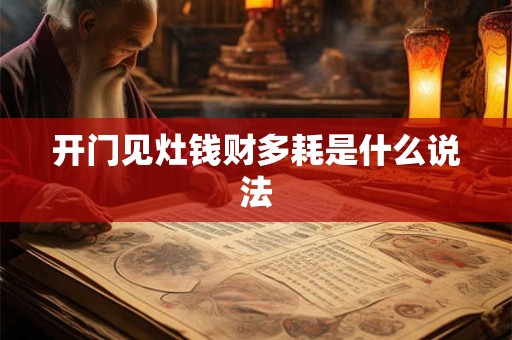 开门见灶钱财多耗是什么说法