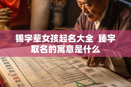 锡字辈女孩起名大全 臻字取名的寓意是什么 锡字辈女孩起名大全 臻字取名的寓意是什么
