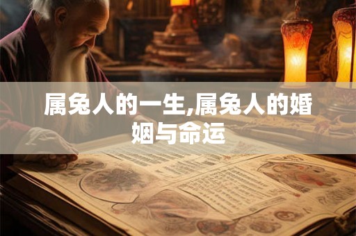 属兔人的一生,属兔人的婚姻与命运 属兔人的一生,属兔人的婚姻与命运