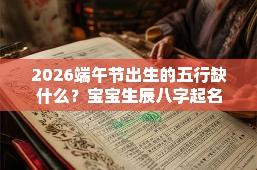 2026端午节出生的五行缺什么？宝宝生辰八字起名