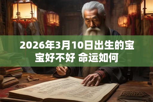 2026年3月10日出生的宝宝好不好 命运如何