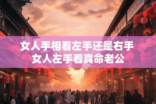 女人手相看左手还是右手 女人左手看真命老公