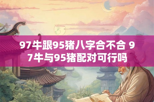 97牛跟95猪八字合不合 97牛与95猪配对可行吗 97牛跟95猪八字合不合 97牛与95猪配对可行吗
