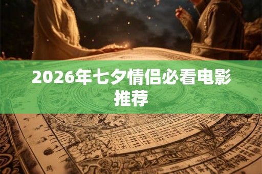 2026年七夕情侣必看电影推荐