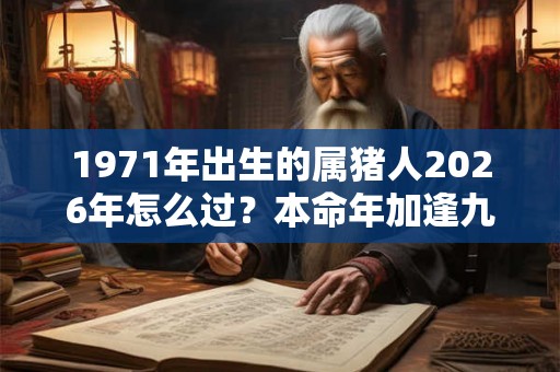 1971年出生的属猪人2026年怎么过？本命年加逢九年