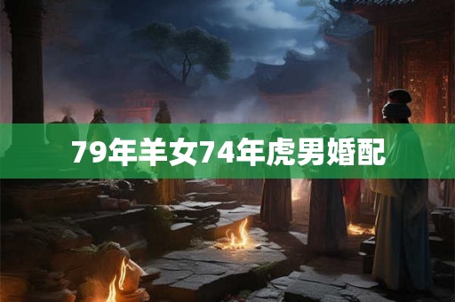 79年羊女74年虎男婚配