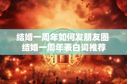 结婚一周年如何发朋友圈 结婚一周年表白词推荐