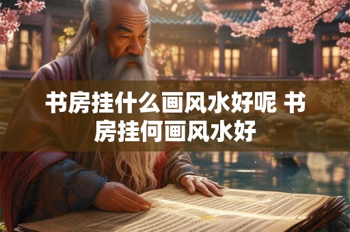 书房挂什么画风水好呢 书房挂何画风水好