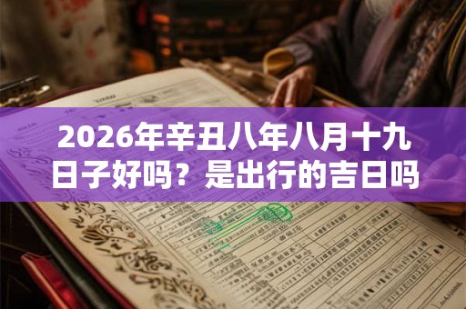 2026年辛丑八年八月十九日子好吗？是出行的吉日吗？