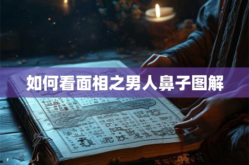 如何看面相之男人鼻子图解 如何看面相之男人鼻子图解