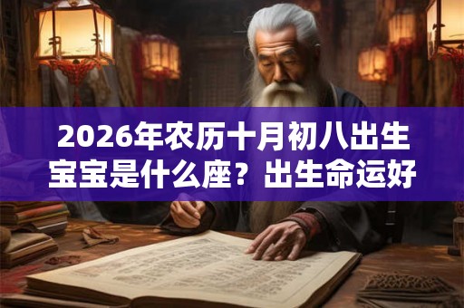 2026年农历十月初八出生宝宝是什么座？出生命运好不好？