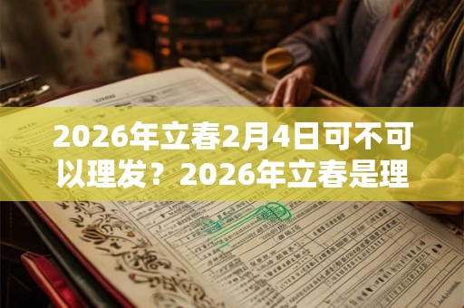 2026年立春2月4日可不可以理发?2026年立春是理发吉日吗? 2026年立春2月4日可不可以理发?2026年立春是理发吉日吗?