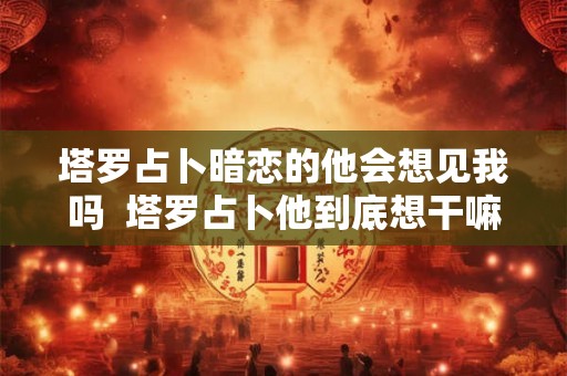 塔罗占卜暗恋的他会想见我吗  塔罗占卜他到底想干嘛