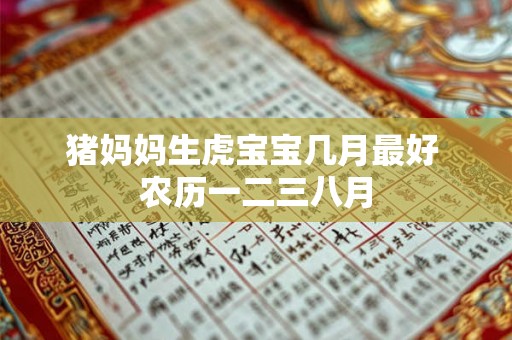 猪妈妈生虎宝宝几月最好 农历一二三八月