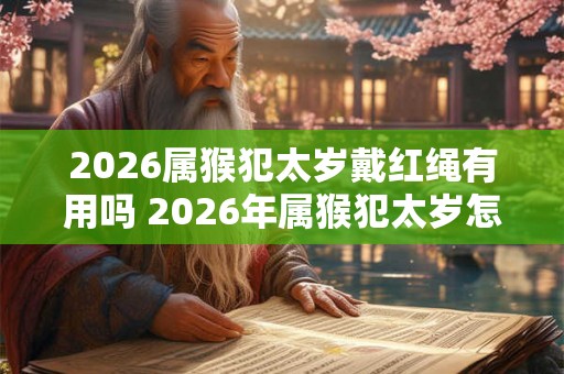 2026属猴犯太岁戴红绳有用吗 2026年属猴犯太岁怎么转运
