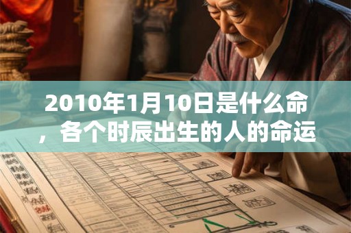2010年1月10日是什么命,各个时辰出生的人的命运 2010年1月10日是什么命,各个时辰出生的人的命运
