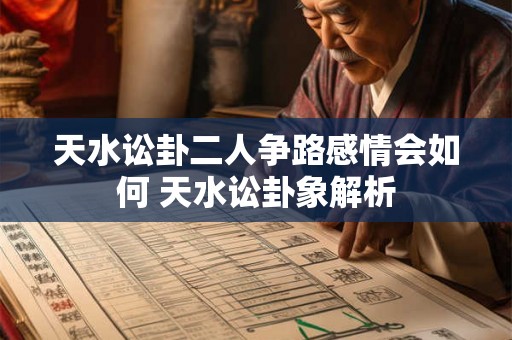 天水讼卦二人争路感情会如何 天水讼卦象解析