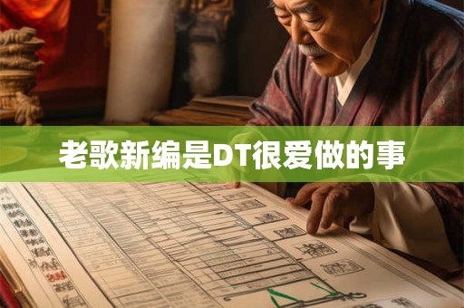 老歌新编是DT很爱做的事 老歌新编是DT很爱做的事