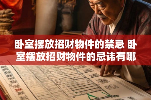 卧室摆放招财物件的禁忌 卧室摆放招财物件的忌讳有哪些
