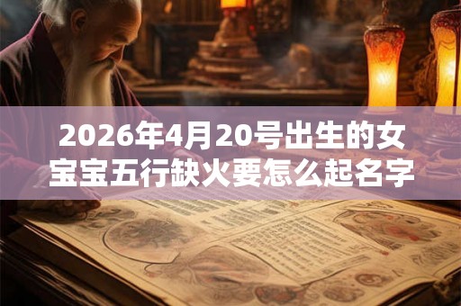 2026年4月20号出生的女宝宝五行缺火要怎么起名字