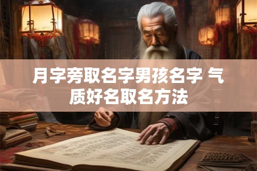 月字旁取名字男孩名字 气质好名取名方法