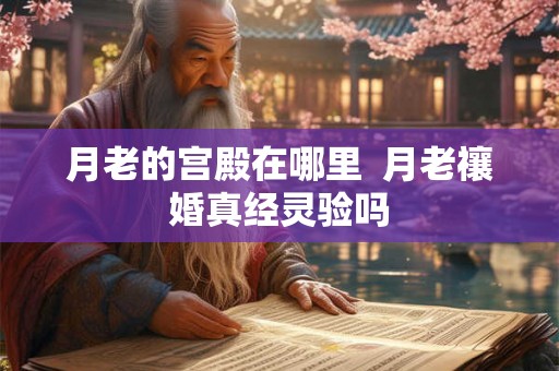 月老的宫殿在哪里 月老禳婚真经灵验吗 月老的宫殿在哪里 月老禳婚真经灵验吗