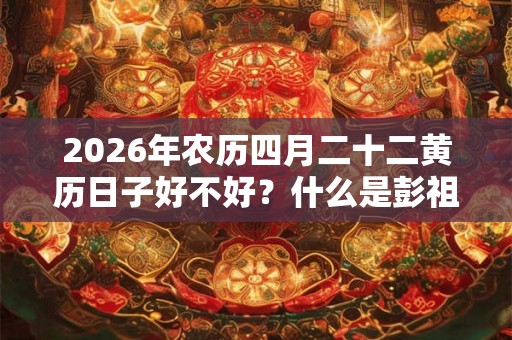 2026年农历四月二十二黄历日子好不好？什么是彭祖百忌？