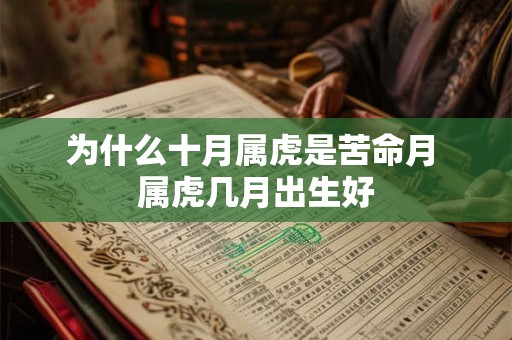 为什么十月属虎是苦命月 属虎几月出生好