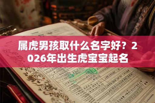 属虎男孩取什么名字好？2026年出生虎宝宝起名