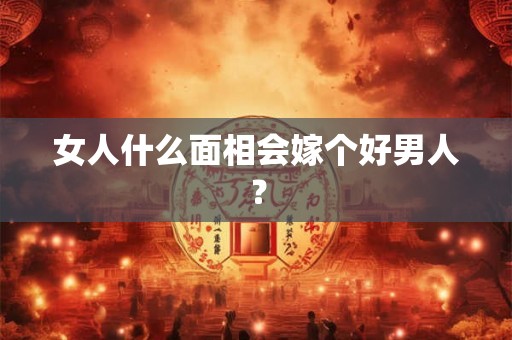 女人什么面相会嫁个好男人？