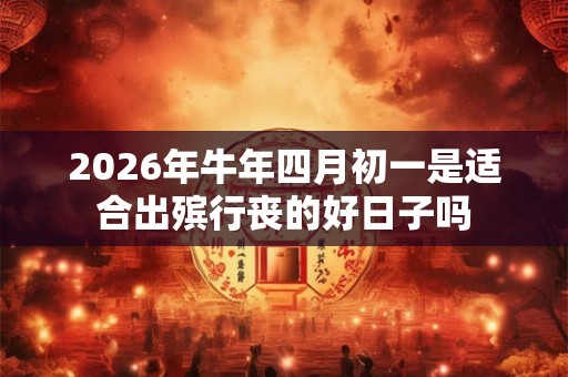 2026年牛年四月初一是适合出殡行丧的好日子吗