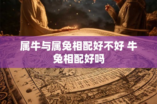 属牛与属兔相配好不好 牛兔相配好吗
