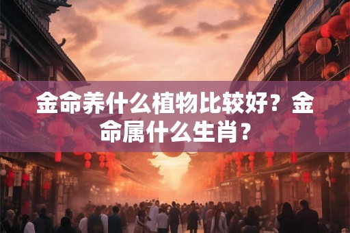金命养什么植物比较好？金命属什么生肖？