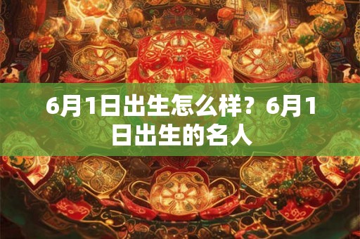 6月1日出生怎么样?6月1日出生的名人 6月1日出生怎么样?6月1日出生的名人
