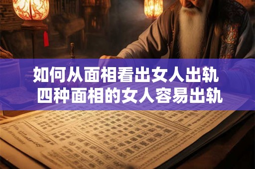 如何从面相看出女人出轨  四种面相的女人容易出轨