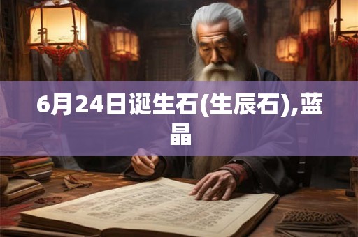 6月24日诞生石(生辰石),蓝晶