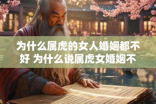 为什么属虎的女人婚姻都不好 为什么说属虎女婚姻不幸